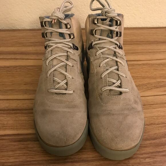 Nike Vintage ACG Mid Top Suede Gray Boots Women's Size 8 Made In Korea - Picture 3 of 9